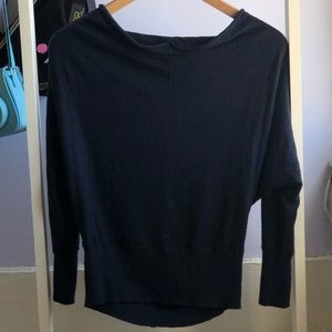 Ann Taylor Loft Navy Blue Sweater